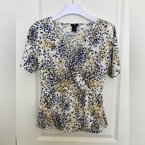 Ann Taylor wrap blouse